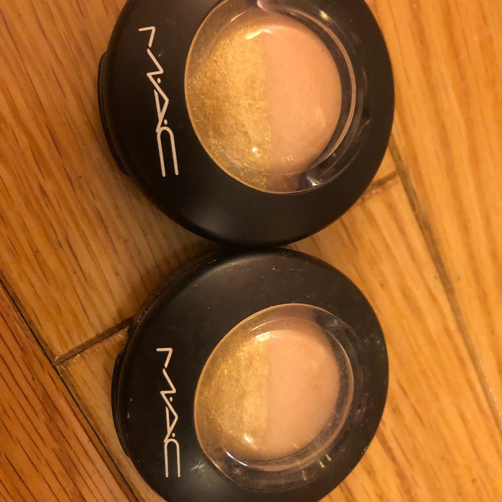 Two MAC multi-use- blush, highlighter, eyeshadow!